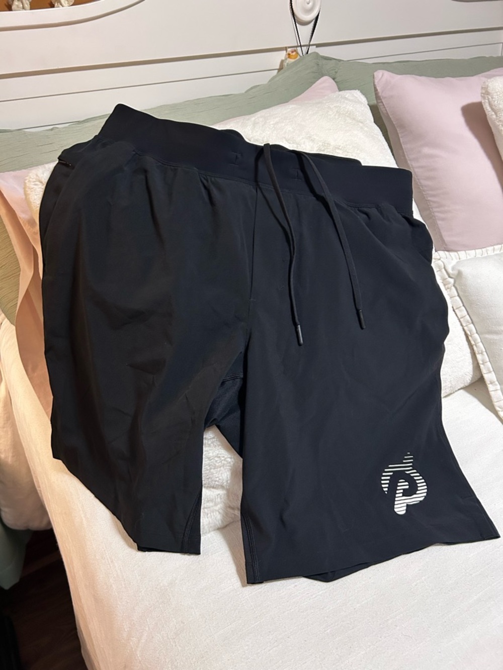 lululemon Peloton T.H.E Linerless performance Shorts Black size XL